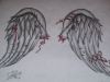 Angel wings image tattoos pics design